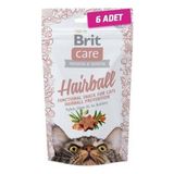 Brit Care 6x50 gr Cat Snack Hairball Tüy Yumagı Engelleyici Kedi Ödülü