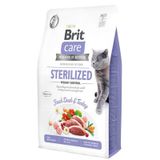 Brit Care 7 kg Hipoalerjenik Sterilized Ördek ve Hindili Tahılsız Kısırlaştırımış Kedi Maması