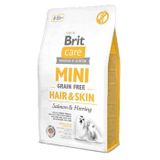 Brit Care 7 kg Mini Hair Skin Somonlu ve Ringalı Küçük Irk Köpek Maması