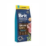 Brit Care Brit Premium By Nature Sensitive Kuzu Etli ve Pirinçli Yetişkin Köpek Maması 15 kg + 3 kg Hediyeli