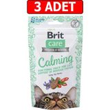 Brit Care Calming Functional Snack Sakinleştirici Etkili Tahılsız Kedi Ödülü 3Adet 50Gr