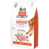 Brit Care Indoor Antistress Tahılsız Tavuklu 2 kg Ev Kedisi için Yetişkin Kedi Maması