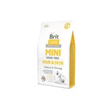 Brit Care Mini Hair Skin Somonlu Tahılsız Küçük Irk Köpek Maması 2 Kg, 8595602520220farma