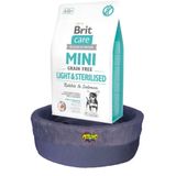 Brit Care Mini Light & Sterilised Kilolu Kısırlaştırılmış Köpekler İçin Tahılsız Hipoalerjenik 2 kg Köpek Maması