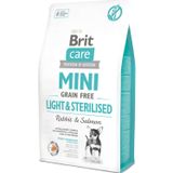 Brit Care Mini Light Sterilised Tahılsız 2 KG Kısırlaştırılmış Küçük Irk Köpek Maması