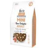 Brit Care Mini Raw Delights Hindi Etli Küçük Irk Tahılsız Köpek Maması 2 Kg + Temizlik Mendili