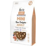 Brit Care Mini Raw Delights Karidesli ve Hindili Tahılsız Küçük Irk Yetişkin Köpek Maması 2 kg - 1