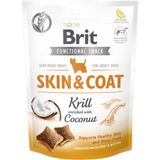 Brit Care Parlak Tüyler ve Sağlık Cilt İçin, Tahılsız, Kril ve Hindistan Cevizli, Fonksiyonel Yetişkin Köpek Ödülü 150 gr x 10 Adet