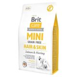 Brit Care Tahılsız Mini Hair Skin Somonlu Köpek Maması 2 kg, CNC8595602550135