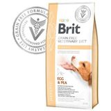 Brit Veterinary Diets Hepatic Tahılsız Yumurta Bezelye 2 kg Köpek Maması + Temizlik Mendili