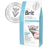 Brit Veterinary Diets Obesity 2 kg+Temizlik Mendili Tahılsız Tavuk Bezelye Kedi Maması
