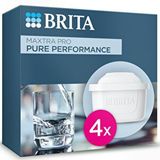 BRİTA BRITA MAXTRA PRO Pure Performance Yedek Su Arıtma Filtresi, 4’lü