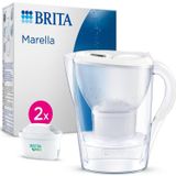 BRITA Marella Cool 2x Maxtra Pro All-In-1 Filtreli Su Arıtma Sürahisi - Beyaz