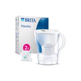 BRITA Marella Cool 2x Maxtra Pro Pure Performance Filtreli Su Arıtma Sürahisi - Beyaz (2,4L)