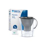 BRITA Marella XL 1x MAXTRA PRO Pure Performance Filtreli Su Arıtma Sürahisi - Grafit (3,5L)