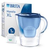 BRITA Marella XL 1x MAXTRA PRO Pure Performance Filtreli Su Arıtma Sürahisi - Mavi (3,5L)