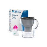 BRITA Marella XL 3x Maxtra Pro All-In-1 Filtreli Su Arıtma Sürahisi - Grafit, 3,5 lt