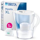 BRITA Marella XL 5x Maxtra Pro All-in-1 Filtreli Su Arıtma Sürahisi - Beyaz 3,5 lt