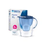 BRITA Marella XL 6x Maxtra Pro Pure Performance Filtreli Su Arıtma Sürahisi - Mavi (3,5L)