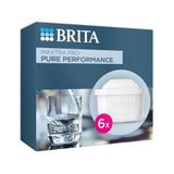 BRITA MAXTRA Performance Yedek Su Arıtma Filtresi, 6’lı