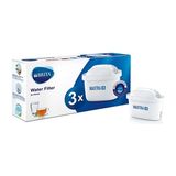 BRITA MAXTRA Plus Su Arıtma Filtresi - 150 Litre Kapasite, Beyaz, Hindistan Cevizi Aktif Karbon, 3'lü Paket