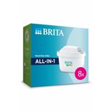 BRITA Maxtra Pro All-In-1 Su Filtresi, 8'li Set, Beyaz