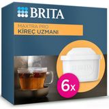 BRITA MAXTRA PRO Kireç Uzmanı Yedek Su Arıtma Filtresi, 6’lı - 0,5