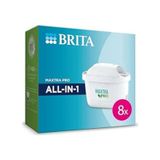 Brıta Maxtra Pro Pure Performance Yedek Su Arıtma Filtresi, 8’Li