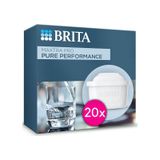 BRITA MAXTRA PRO Pure Performence Yedek Su Arıtma Filtresi, 20'li