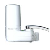 Brita Musluk su filtresi sistemi, filtre değişimi hatırlatmalı musluk filtreleme sistemi, kurşun azaltır, BPA içermez, sadece standart musluklar için – Basit, beyaz