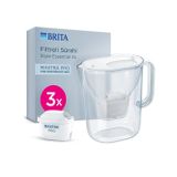 Brıta Style Essential Xl 3 X Maxtra Pro Pure Performance Filtreli Su Arıtma Sürahisi – Beyaz (3,6L)