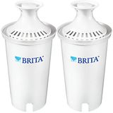 Brita Sürahiler ve Dağıtıcılar için Standart Su Filtresi Değişimleri, 2 Ay Sürer, Klor Tadını ve Kokusunu Azaltır, 2 Adet