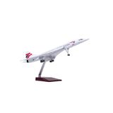 British Concorde Model Uçak | 1:125 Ölçekli Dekoratif Maket 50 CM