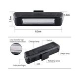 Briviga EBL-035RB USB Şarjlı Bisiklet Çakar Işığı