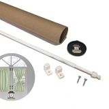 Briz Cubugu 80 - 100 Cm Ayarlanabilir Aluminyum Kapi Pencere Briz Cubugu Teklı Paket