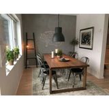 Brk Design Brk Design Ağaç Yemek Masası Ahşap Ayak - 80x130