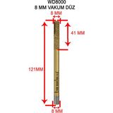 Brk Mermer Granit Vakum Düz Freze 8 mm