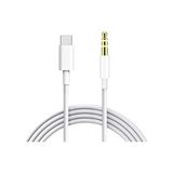 Brk Teknoloji JH-030 Type-C To 3.5mm Jack Aux Ses Kablosu 1 mt - Beyaz
