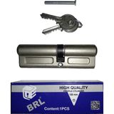 Brl Textil Brl Pimapen Pvc Balkon Kapı Kilit Göbeği 100 mm Gri Renk Mandal Var Dayanıklı Tasarım