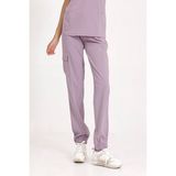 BRL Üniforma Tek Alt Kargo Cepli Jogger Likralı Unisex Cerrahi Pantolon Lila | Brl Bagel - XL