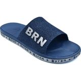 BRN Kaymaz Taban Plastik Banyo Tuvalet Havuz Terliği Unisex MZ153 - 166-Lacivert