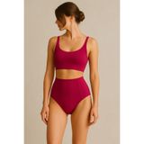 BRNCY Fuşya SculptFit Yüksek Bel & Toparlayıcı & Şekillendirici Bikini Altı