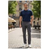 BROCARD Kışlık Gabardin Chino Pantolon Regular Fit Erkek Antrasit