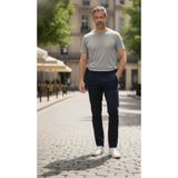 BROCARD Kışlık Gabardin Chino Pantolon Regular Fit Erkek Lacivert