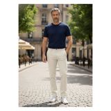 BROCARD Kışlık Gabardin Chino Pantolon Regular Fit Erkek Taş