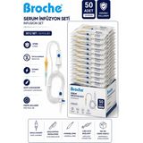 Broche SERUM İNFÜZYON SETİ 50'Lİ PAKET
