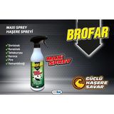 Brofar Maxi Sprey 450 ml (Sivrisinek, Kara Sinek, Tahta Kurusu, Karınca ,pire ,hamam Böceği Öldürücü)