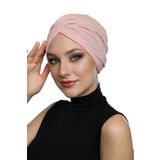Brokar W PUDRA Kadın Hazır Türban Tesettür Bone