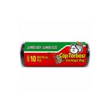 Broken Stone Jumbo Boy Eko Çöp Torbası Siyah 80 x 110 cm 250 gr 1 Paket (10 Adet)