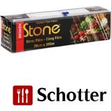Broken Stone Polietilen Gıda Streç Film – 45 cm x 300 M – 8 Mic (1 Adet) - 300 METRE